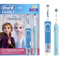 Oral-B Pro 1 Cross Action и Kids D16.513.1U + D100.410.2K (голубой)