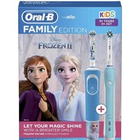 Oral-B Pro 1 Cross Action и Kids D16.513.1U + D100.410.2K (голубой) Image #4